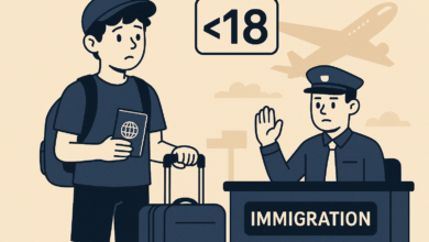 شرایط خروج قانونی از کشور برای افراد زیر ۱۸ سال